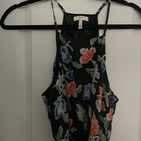 Joie Floral Deme Silk Midi Dress - Picture 7 of 7